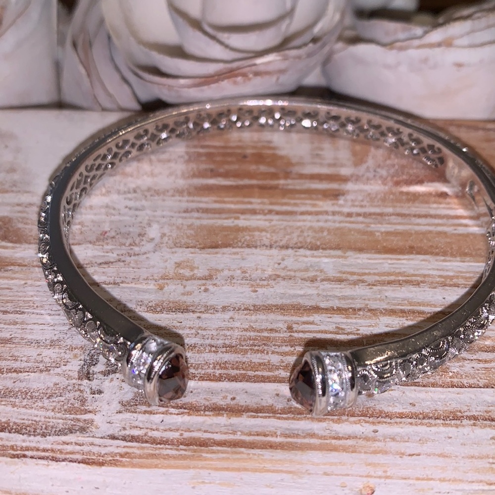 Tacori heirloom hinged cuff bracelet